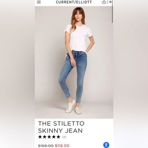 Current/Elliott Stiletto Skinny Jean 26